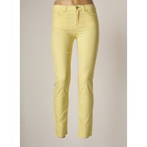 ELISA CAVALETTI - Pantalon slim jaune en coton pour femme - Taille 38 - Modz