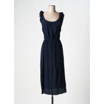 DES PETITS HAUTS - Robe longue bleu en viscose - Femme - Taille 42 - Modz