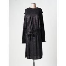 NÜ - Robe mi-longue noir en polyester pour femme - Taille 36 - Modz