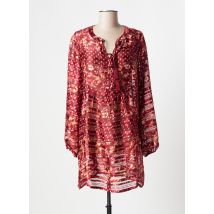 CREAM - Robe courte rouge en polyester - Femme - Taille 40 - Modz