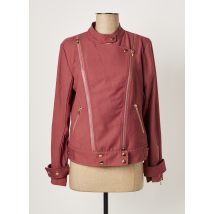 NÜ - Veste casual rouge en coton - Femme - Taille 40 - Modz