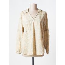 EVA KAYAN - Blouse beige en coton - Femme - Taille 40 - Modz
