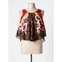 MAISON SCOTCH - Top rouge en polyester - Femme - Taille 34 - Modz