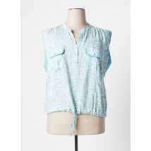 EVA KAYAN - Top bleu en viscose - Femme - Taille 48 - Modz