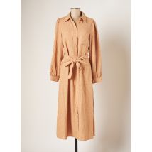 FRNCH - Robe longue orange en coton pour femme - Taille 38 - Modz