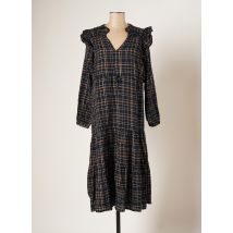 GARANCE - Robe mi-longue bleu en coton - Femme - Taille 40 - Modz