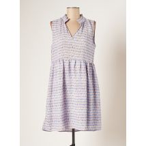 GARANCE - Robe courte bleu en polyester - Femme - Taille 38 - Modz