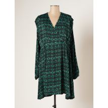 MAISON ANJE - Robe courte vert en viscose - Femme - Taille 38 - Modz
