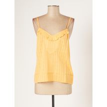 GARANCE - Top orange en coton - Femme - Taille 38 - Modz