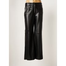 SUNCOO - Pantalon flare noir en polyurethane - Femme - Taille 36 - Modz
