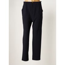 SUNCOO - Pantalon slim bleu en polyester - Femme - Taille 34 - Modz