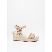 REFRESH - Espadrilles beige en textile pour femme - Taille 41 - Modz