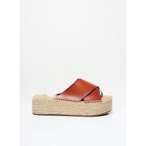 REFRESH - Espadrilles marron en autre matiere pour femme - Taille 41 - Modz