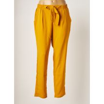 TIFFOSI - Pantalon droit jaune en polyester - Femme - Taille 38 - Modz