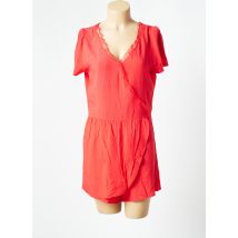 BEST MOUNTAIN - Combishort rouge en viscose - Femme - Taille 38 - Modz