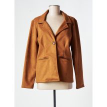 THALASSA - Blazer marron en polyester - Femme - Taille 40 - Modz