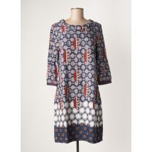 WHITE STUFF - Robe mi-longue bleu en viscose - Femme - Taille 36 - Modz