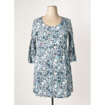 MISTRAL - Robe courte bleu en coton - Femme - Taille 46 - Modz