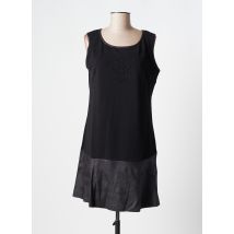 MOKA'S - Robe courte noir en polyester - Femme - Taille 40 - Modz