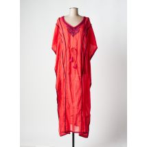 LA FIANCEE DU MEKONG - Robe longue rouge en coton pour femme - Taille 40 - Modz