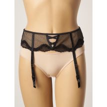 VALEGE - Guêpière/Porte-jarretelle noir en polyamide - Femme - Taille 36 - Modz