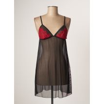 VALEGE - Nuisette/combinette noir en polyamide - Femme - Taille 38 - Modz