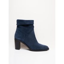 PHILIPPE MORVAN - Bottines/Boots bleu en cuir pour femme - Taille 41 - Modz