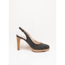 ROSEMETAL - Sandales/Nu pieds noir en cuir - Femme - Taille 35 - Modz