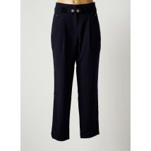 EVA KAYAN - Pantalon droit bleu en polyester - Femme - Taille 34 - Modz