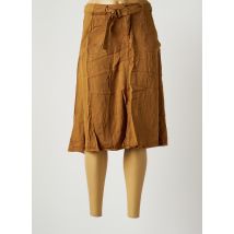 EVA KAYAN - Jupe mi-longue marron en tencel - Femme - Taille 36 - Modz