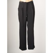 EVA KAYAN - Pantalon droit noir en polyester - Femme - Taille 34 - Modz