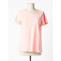 ÉTYMOLOGIE - T-shirt orange en coton - Femme - Taille 38 - Modz