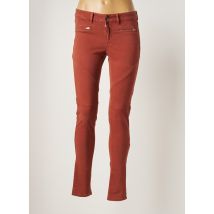 COUTURIST - Pantalon slim marron en coton - Femme - Taille W27 - Modz
