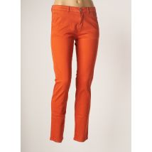 BÔ-M - Pantalon chino orange en coton - Femme - Taille W29 - Modz