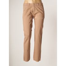 BÔ-M - Pantalon chino beige en coton - Femme - Taille W28 - Modz