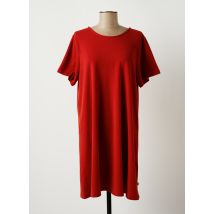 ZHENZI - Robe courte orange en polyester - Femme - Taille 34 - Modz