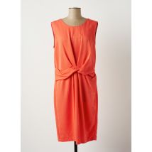 JULIE GUERLANDE - Robe mi-longue orange en viscose - Femme - Taille 42 - Modz
