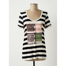 CKS - T-shirt noir en polyester - Femme - Taille 38 - Modz