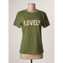 LOFTY MANNER - T-shirt vert en polyester - Femme - Taille 34 - Modz