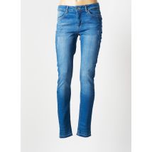JENSEN - Jeans coupe slim bleu en coton - Femme - Taille 36 - Modz
