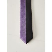 ELIOS - Cravate violet en polyester - Homme - Taille TU - Modz