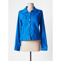 MADO ET LES AUTRES - Veste casual bleu en coton pour femme - Taille 36 - Modz