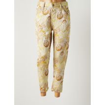 RA-ER - Pantalon 7/8 beige en acetate - Femme - Taille W28 - Modz