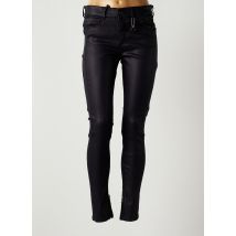 COSTUME NEMUTSO - Pantalon slim noir en coton - Femme - Taille W27 - Modz