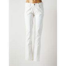 SHAMS - Pantalon slim blanc en coton - Femme - Taille W27 - Modz