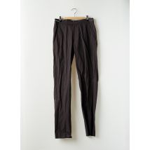 U-NI-TY - Pantalon droit gris en coton - Femme - Taille 44 - Modz