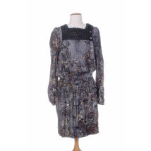HIGH - Robe longue gris en viscose - Femme - Taille 38 - Modz