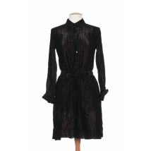 OKTOBER - Robe mi-longue noir en viscose - Femme - Taille 36 - Modz