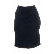 EUROPEAN CULTURE - Jupe mi-longue bleu en coton - Femme - Taille 40 - Modz