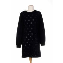 COSTUME NEMUTSO - Tunique manches longues noir en viscose - Femme - Taille 36 - Modz